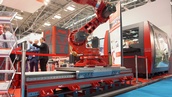 Automatica 2018 MAX 100 mit der Linearbahn LR-2000 MABI Robotic