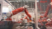 Automatica 2018 Speedy workpiece handling MABI Robotic