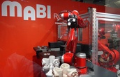 Automatica 2014 exhibition stand Speedy MABI Robotic