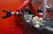 Automatica 2014 Messestand Bestückung Speedy MABI Robotic
