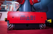 Automatica 2014 Messestand MABI FTS MABI Robotic