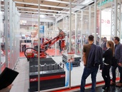 EMO 2019 exhibition stand MAX100 MABI Robotic